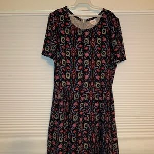LuLaRoe Amelia dress Size 3x